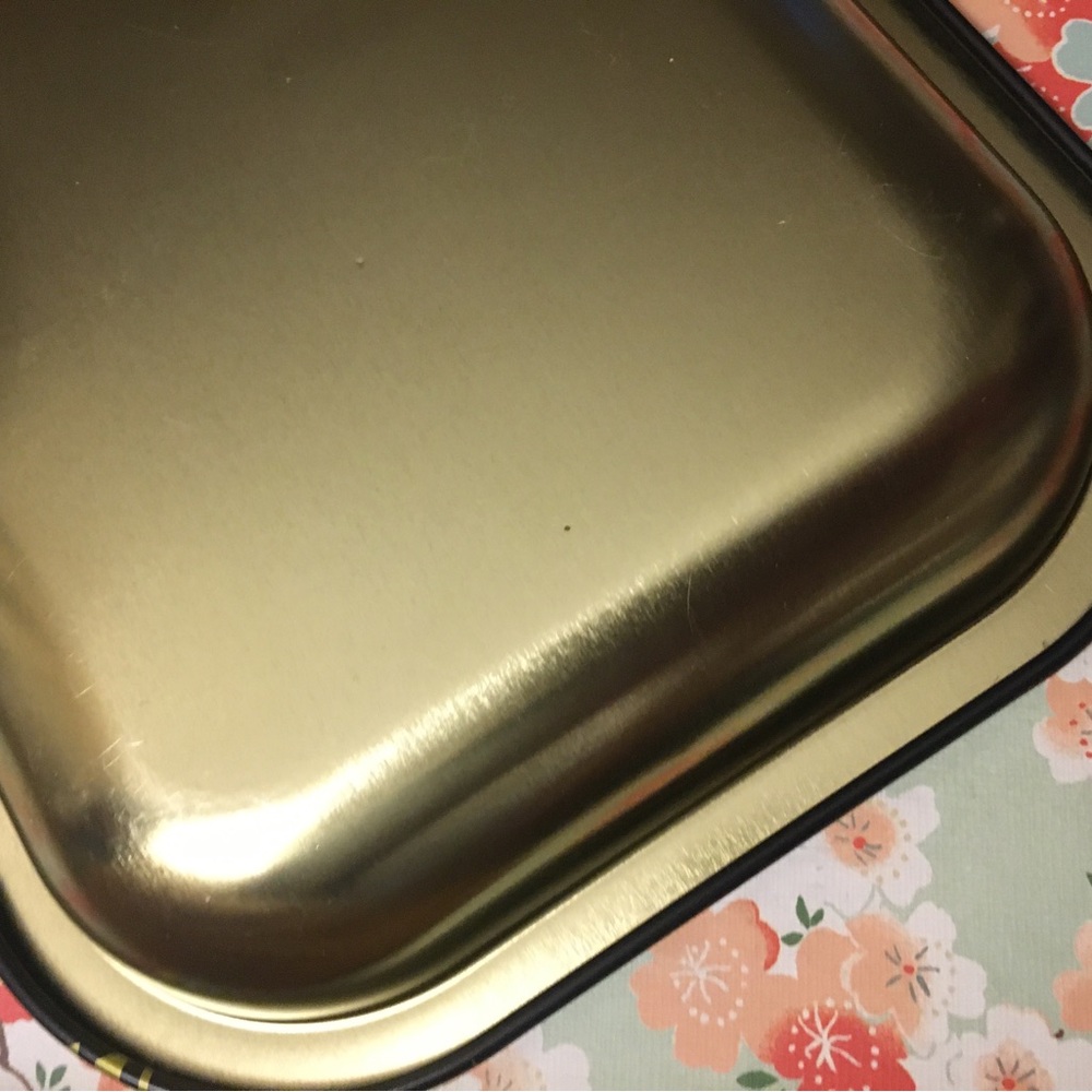 Supreme Gold on Black LV print metal tray - Picture 2 of 6